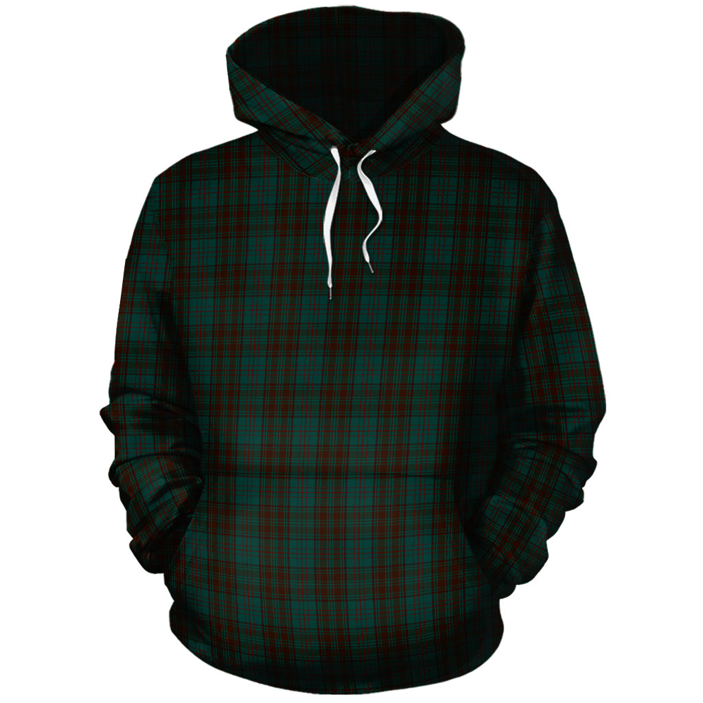 Dublin County Ireland Tartan Hoodie - Tartan Vibes Clothing