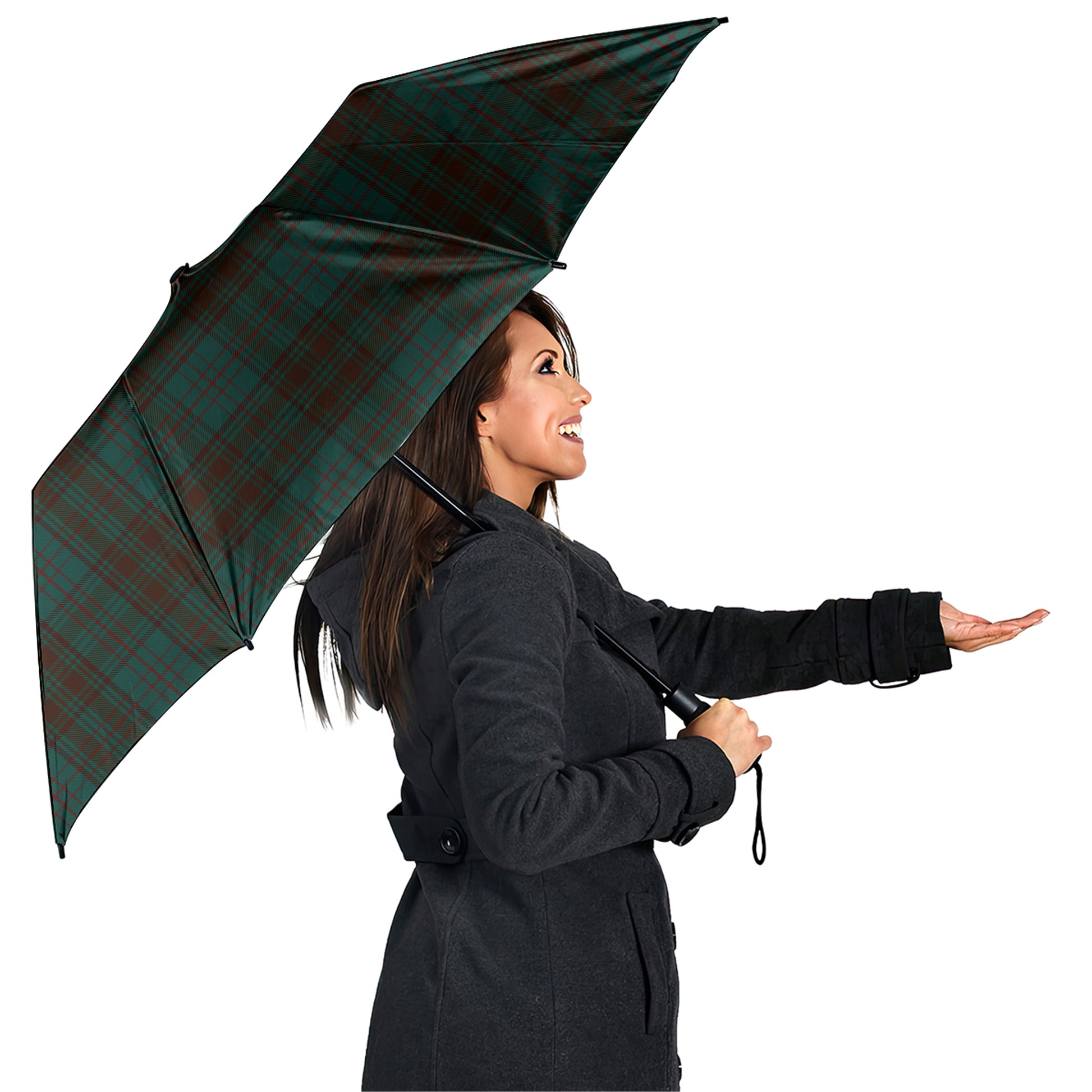 Dublin County Ireland Tartan Umbrella - Tartanvibesclothing