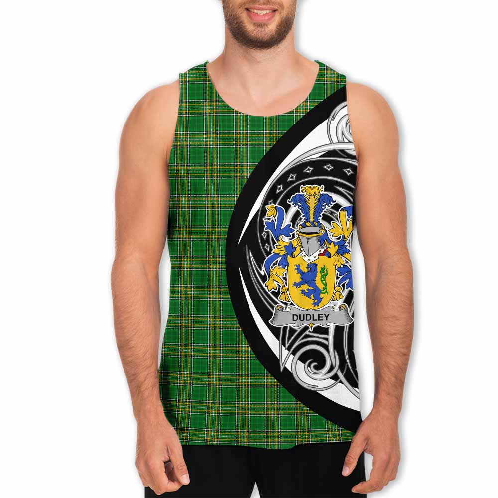 Dudley Irish Clan Men's Tank Top Celtic Circle Style Men - Tartan Vibes Clothing