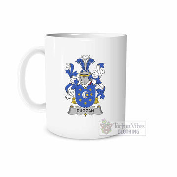 Duggan Irish Clan Coat of Arms Ceramic Mug