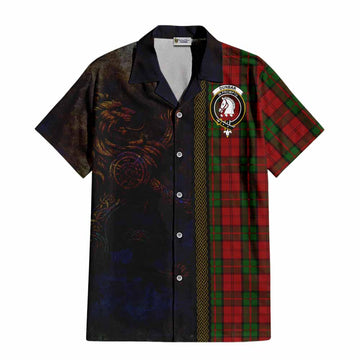 Dunbar Tartan Family Crest Hawaiian Shirt Alba Gu Brath Be Brave Lion Ancient Style Kid - Tartan Vibes Clothing