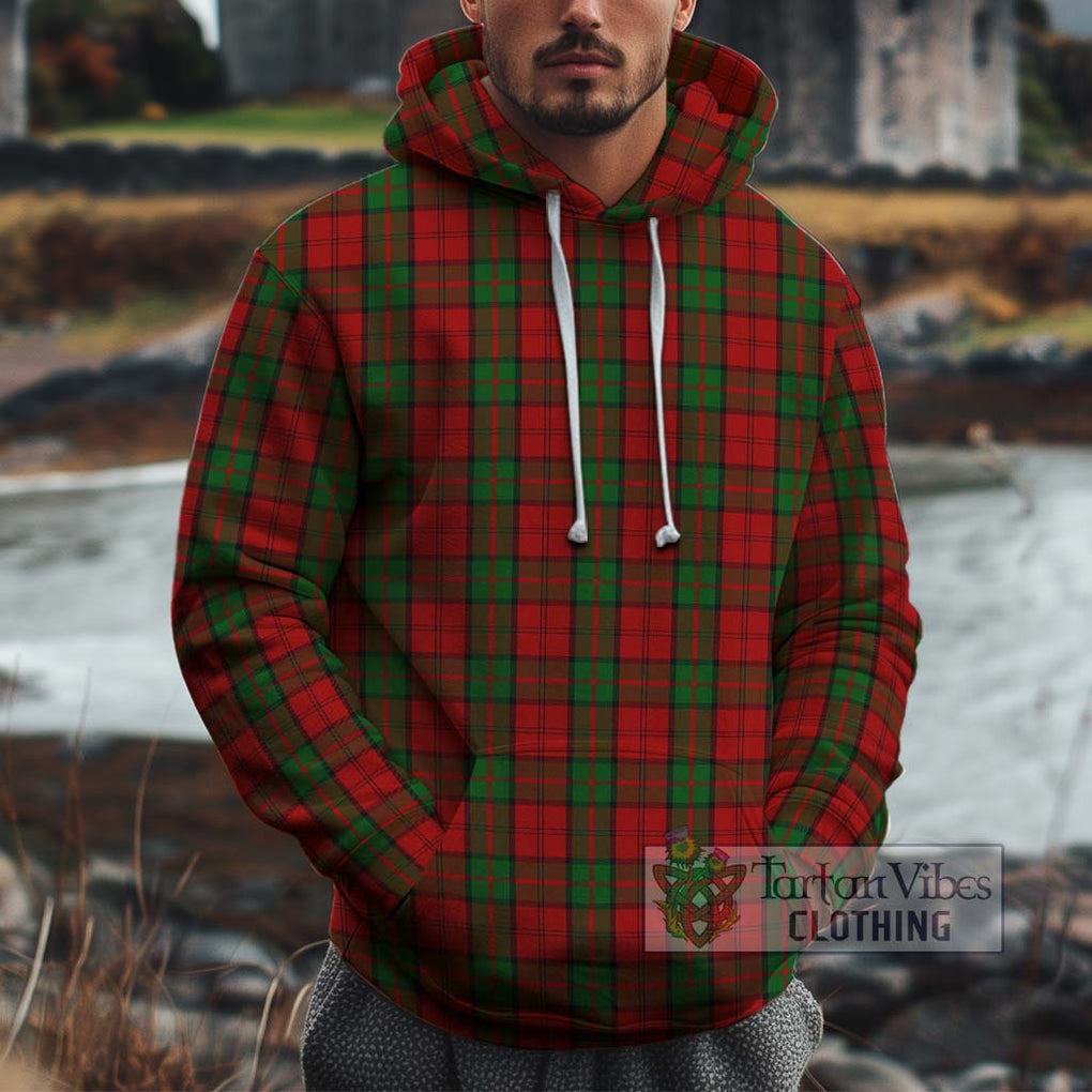 Dunbar Tartan Cotton Hoodie Pullover Hoodie XS - Tartan Vibes Clothing