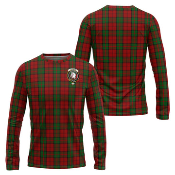 Dunbar Tartan Long Sleeve T-Shirt with Family Crest