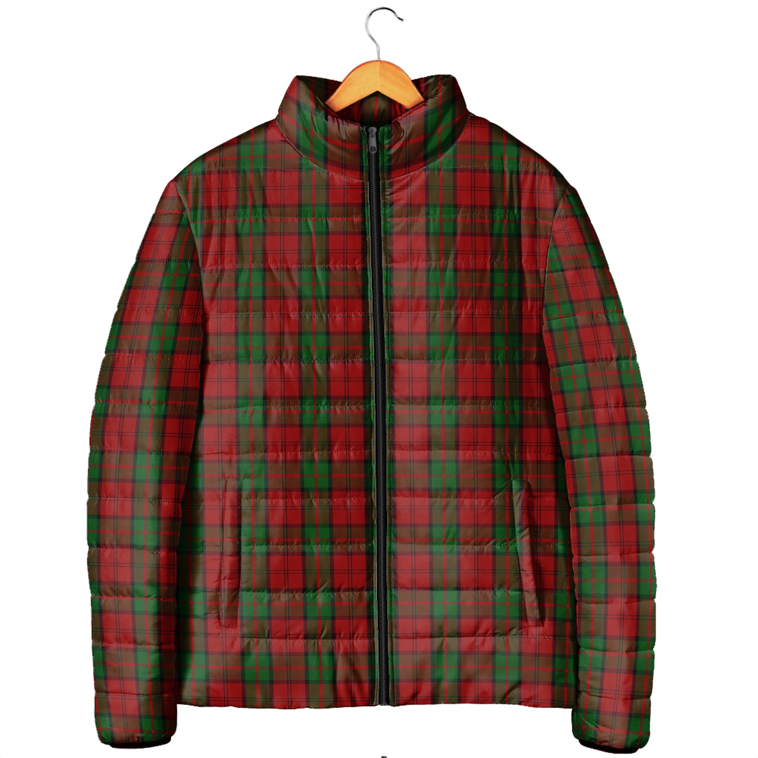 Dunbar Tartan Padded Jacket Men's Padded Jacket - Tartan Vibes Clothing