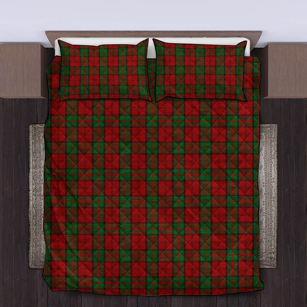 Dunbar Tartan Quilt Bed Set King - Tartan Vibes Clothing