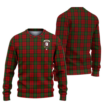 Dunbar Tartan Ugly Sweater with Family Crest