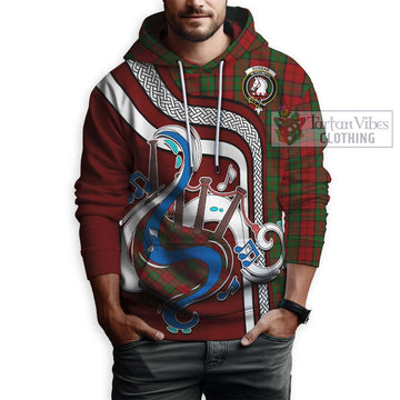 Dunbar Tartan Hoodie with Epic Bagpipe Style