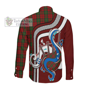 Dunbar Tartan Long Sleeve Button Shirt with Epic Bagpipe Style