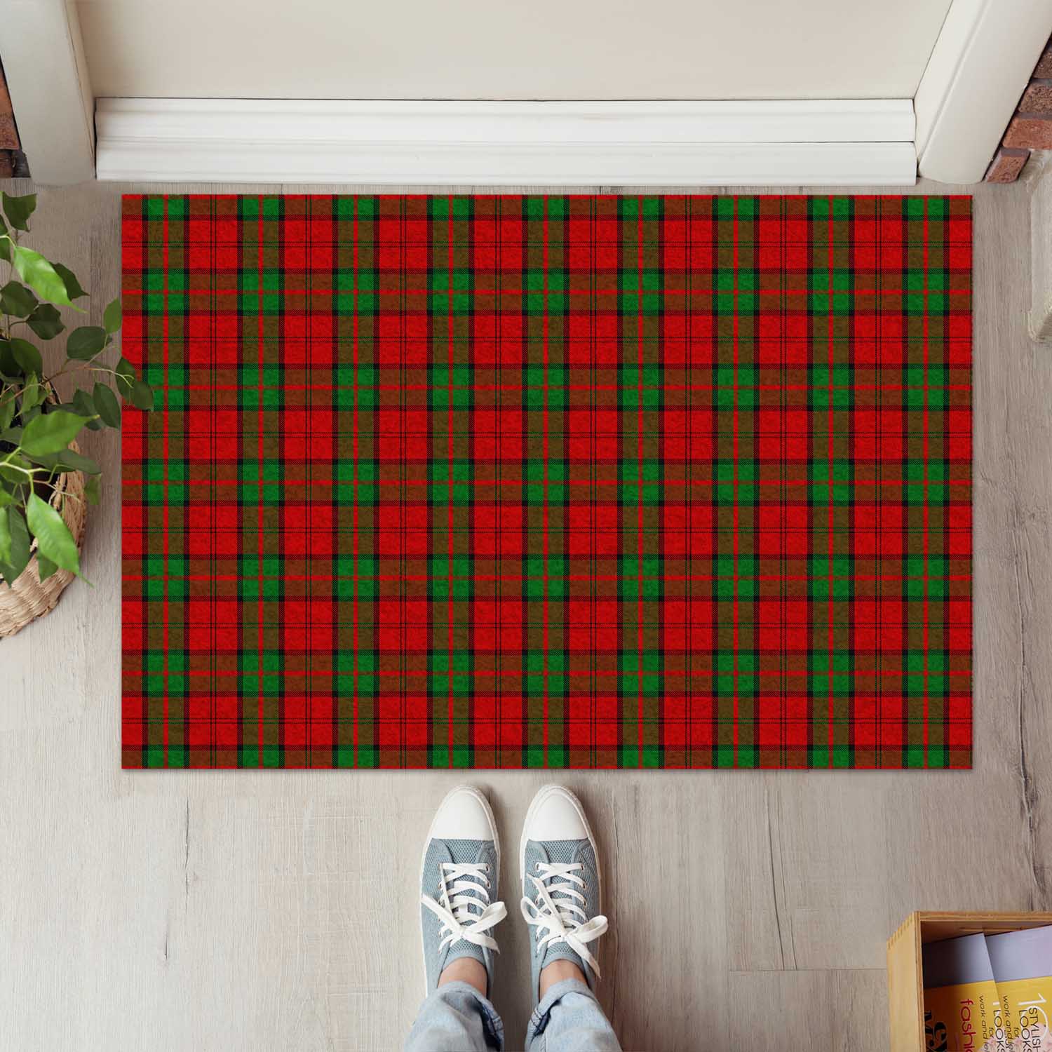 Dunbar Tartan Door Mat - Tartanvibesclothing