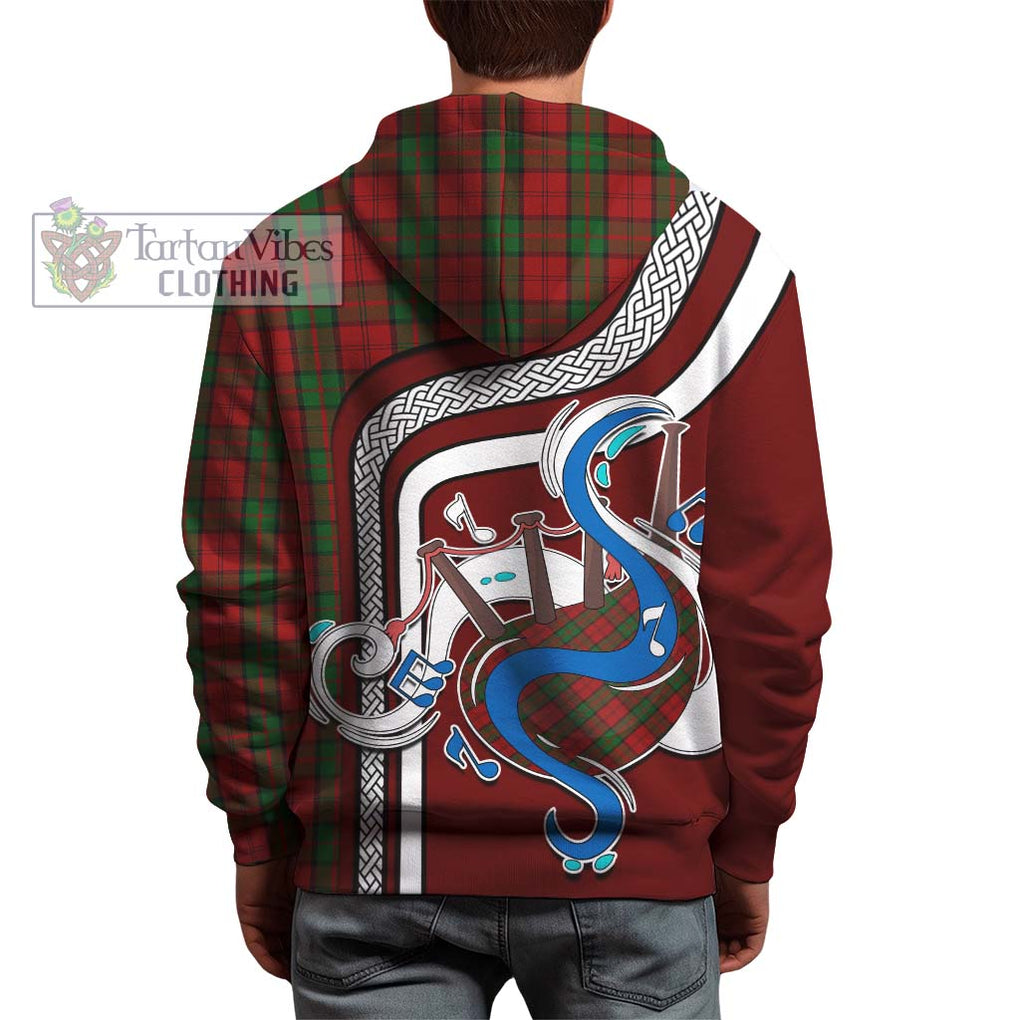 Dunbar Tartan Hoodie with Epic Bagpipe Style - Tartanvibesclothing Shop