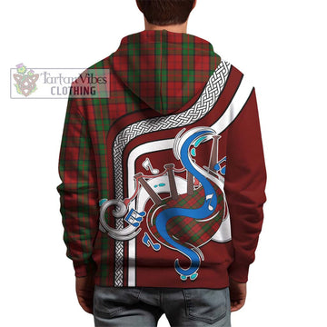 Dunbar Tartan Hoodie with Epic Bagpipe Style