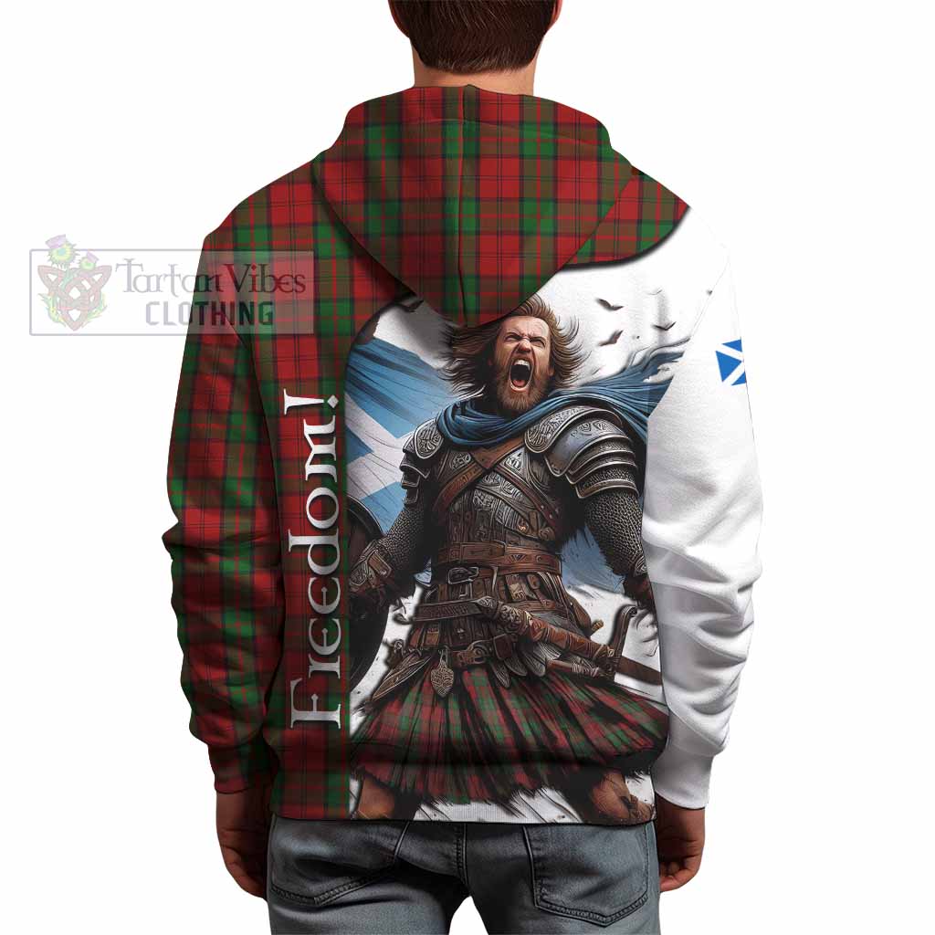 Tartan Vibes Clothing Dunbar Crest Tartan Hoodie Inspired by the Freedom of Scottish Warrior