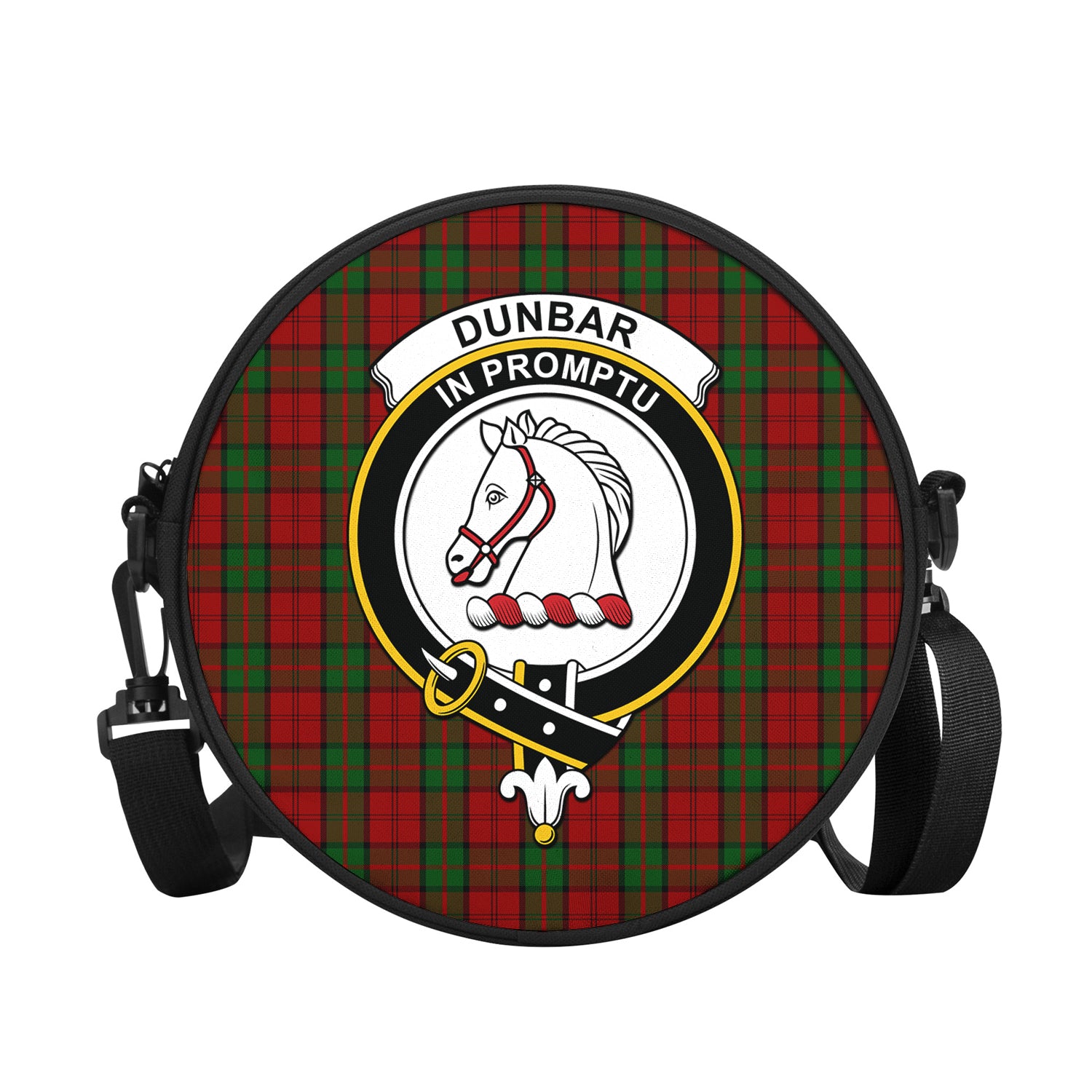 dunbar-tartan-round-satchel-bags-with-family-crest