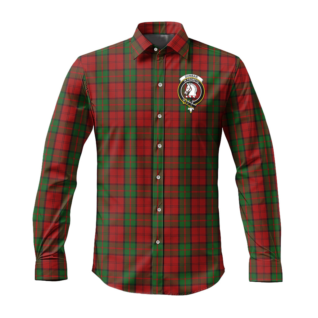 dunbar-tartan-long-sleeve-button-up-shirt-with-family-crest