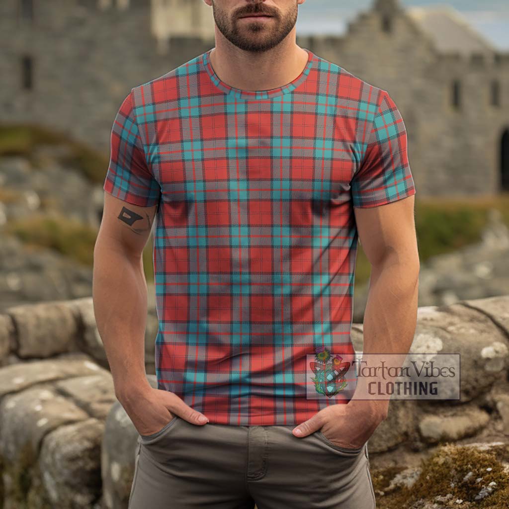 Dunbar Ancient Tartan Cotton T-Shirt Men's Shirt - Tartanvibesclothing Shop