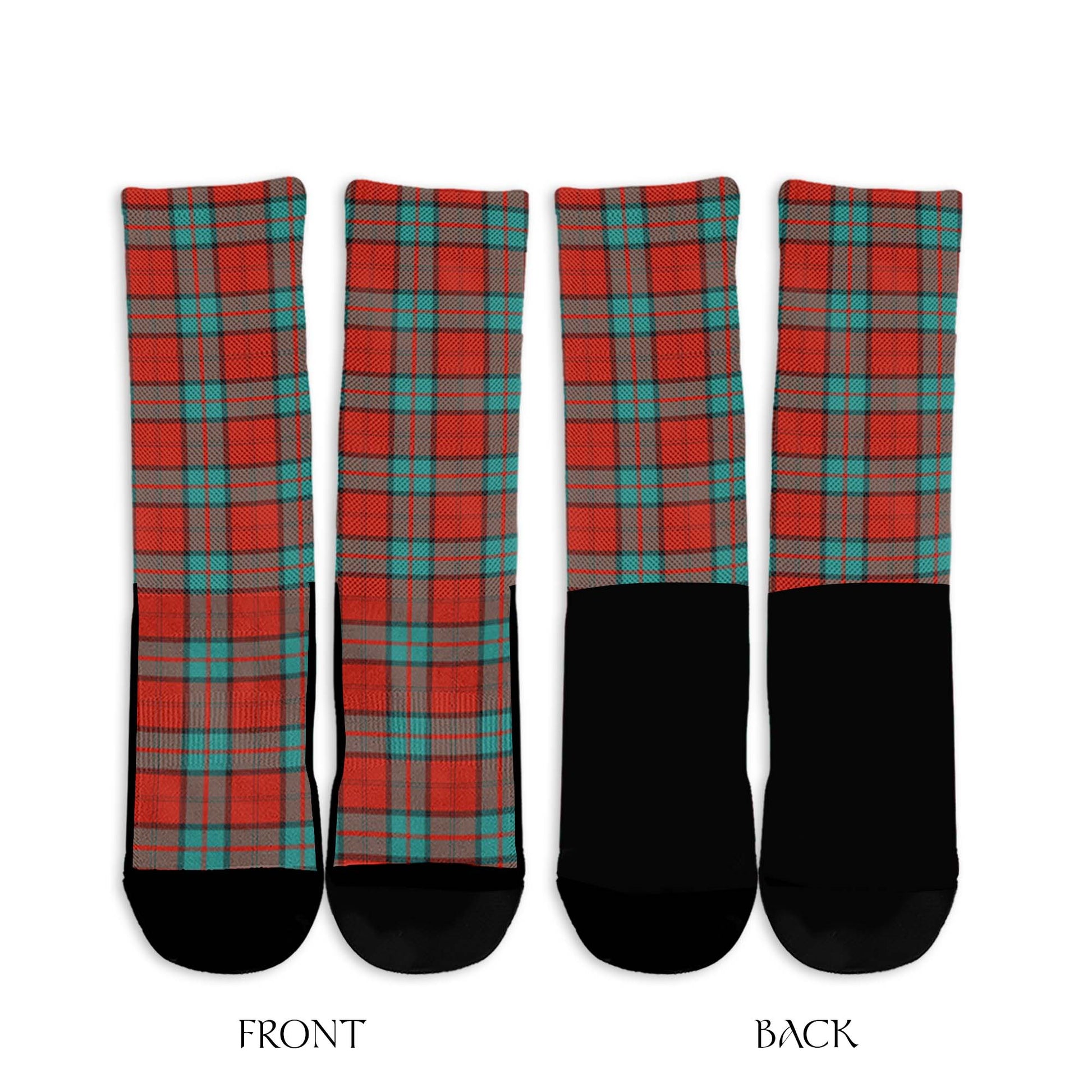 Dunbar Ancient Tartan Crew Socks - Tartanvibesclothing