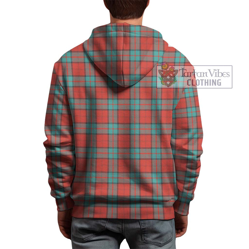 Dunbar Ancient Tartan Hoodie with Family Crest DNA In Me Style - Tartanvibesclothing Shop