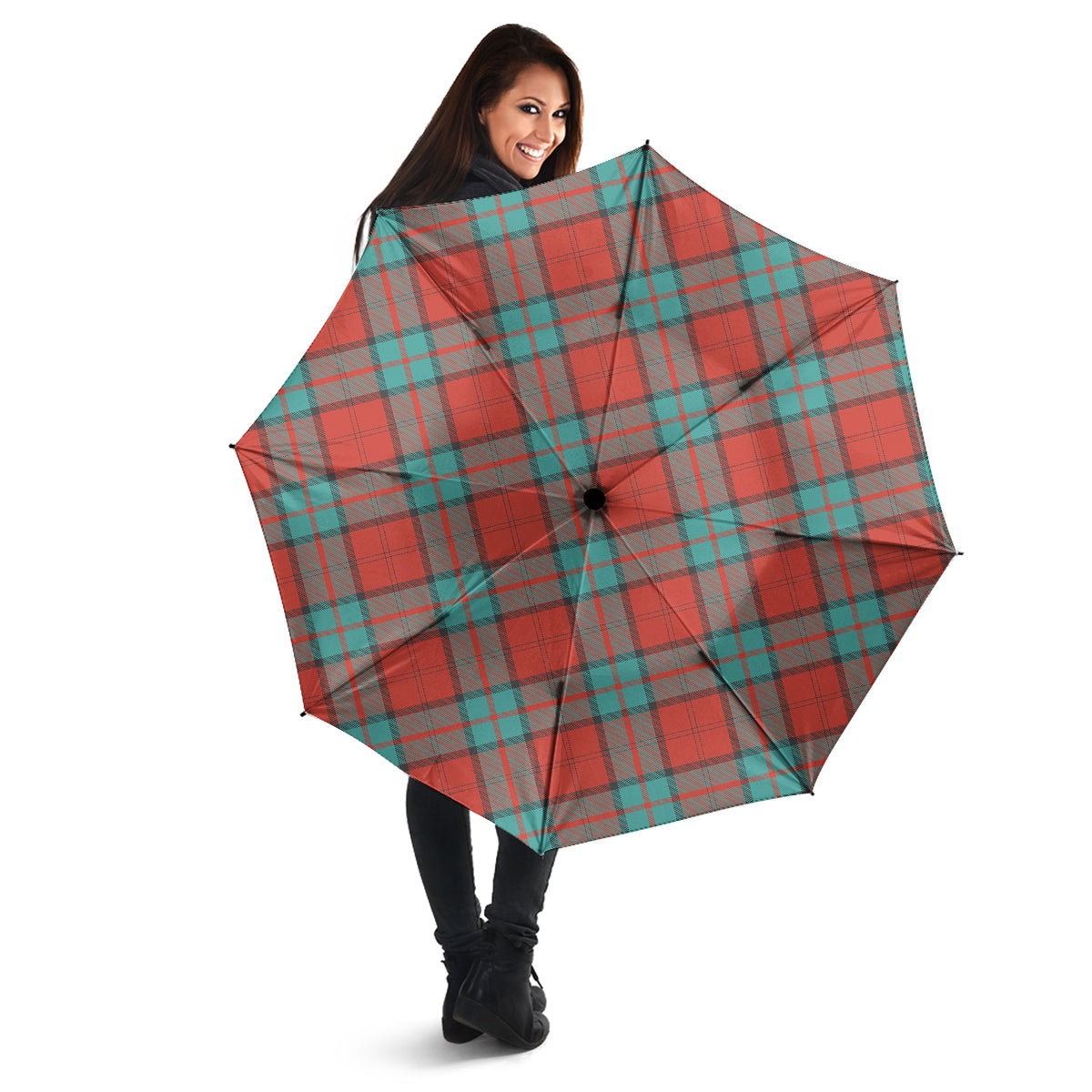 Dunbar Ancient Tartan Umbrella - Tartanvibesclothing