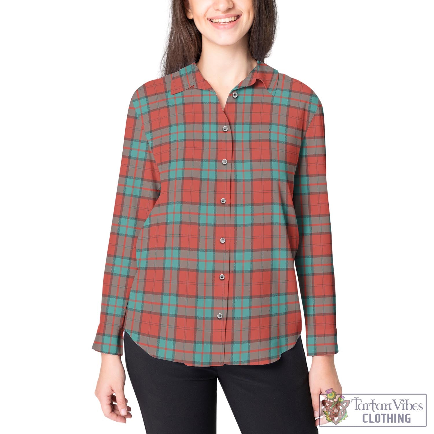 Dunbar Ancient Tartan Womens Casual Shirt