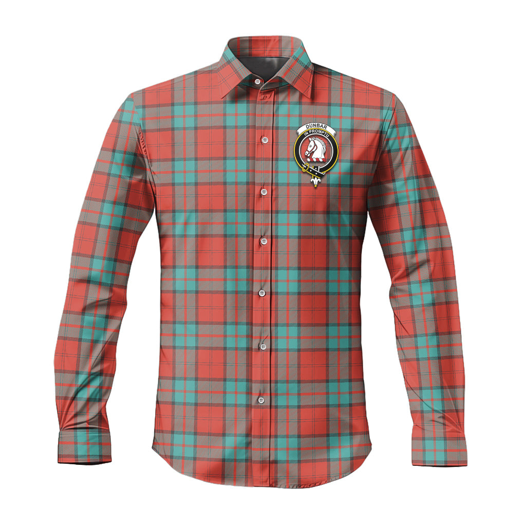 dunbar-ancient-tartan-long-sleeve-button-up-shirt-with-family-crest