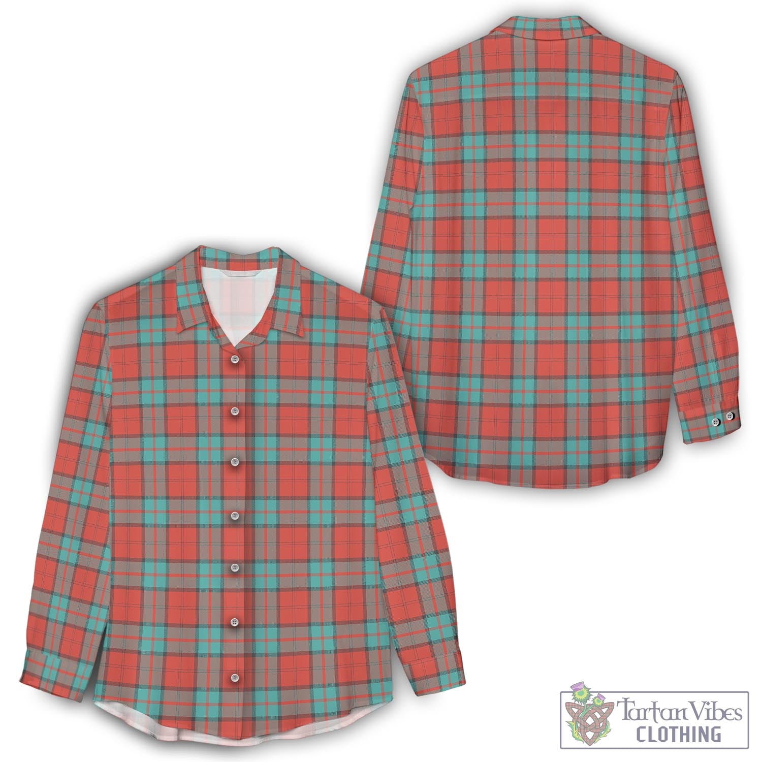 Dunbar Ancient Tartan Womens Casual Shirt