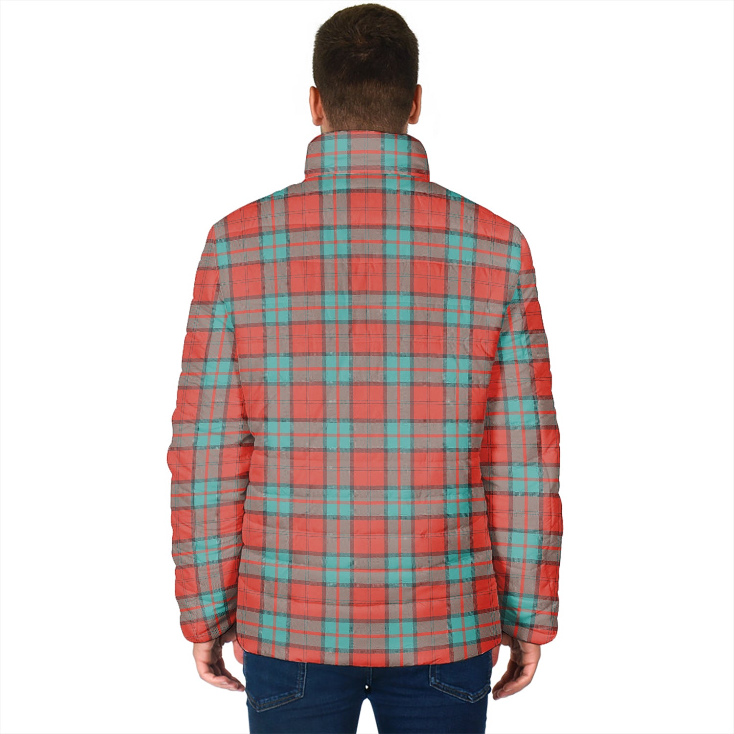 Dunbar Ancient Tartan Padded Jacket - Tartan Vibes Clothing