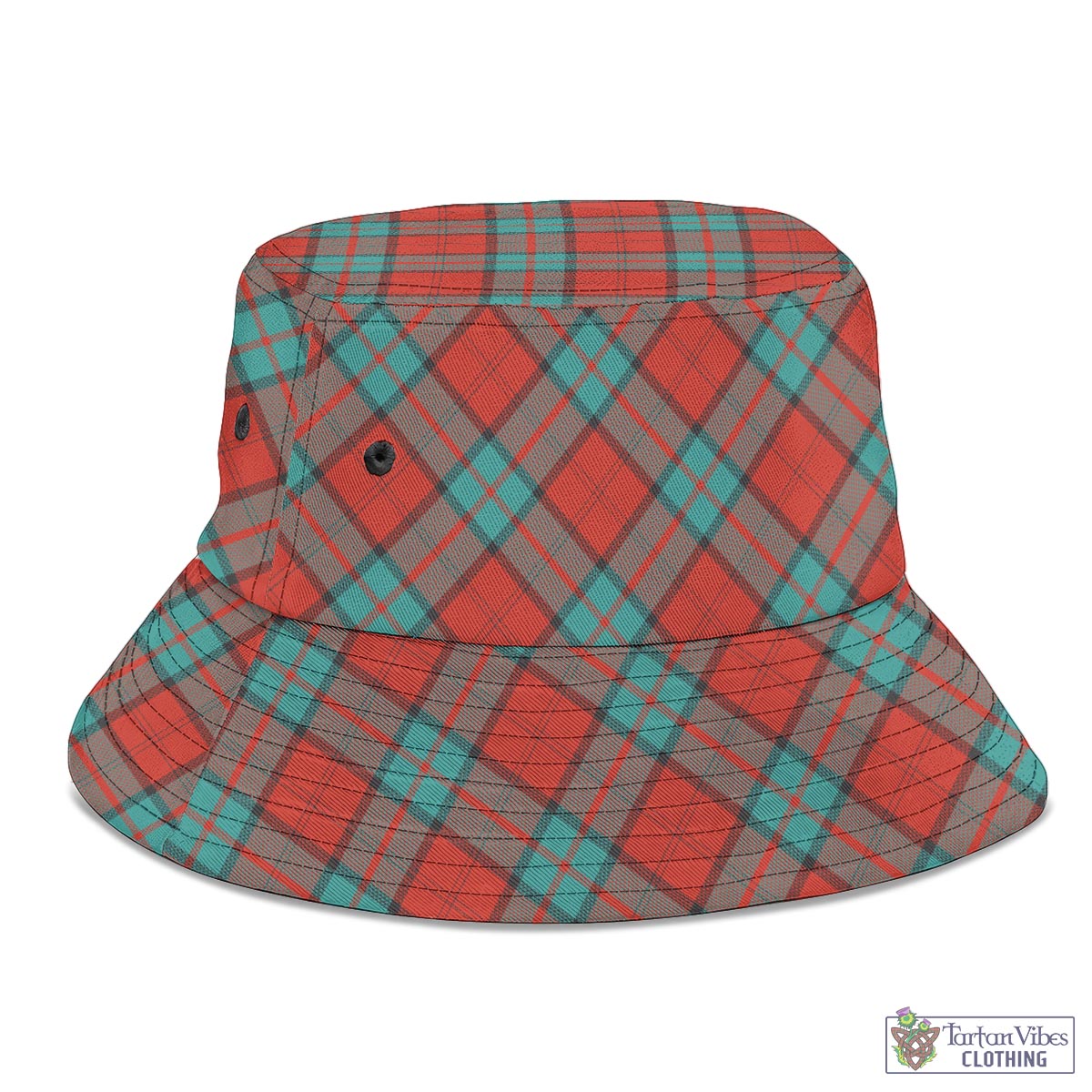 Tartan Vibes Clothing Dunbar Ancient Tartan Bucket Hat