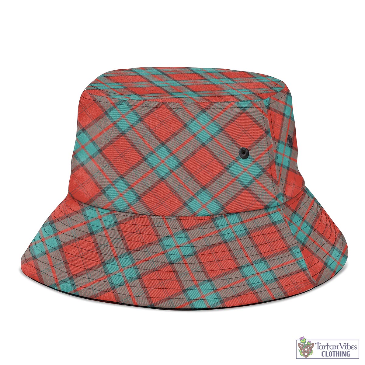 Tartan Vibes Clothing Dunbar Ancient Tartan Bucket Hat