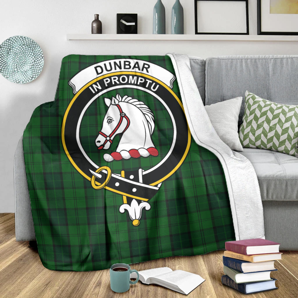 dunbar-hunting-tartab-blanket-with-family-crest