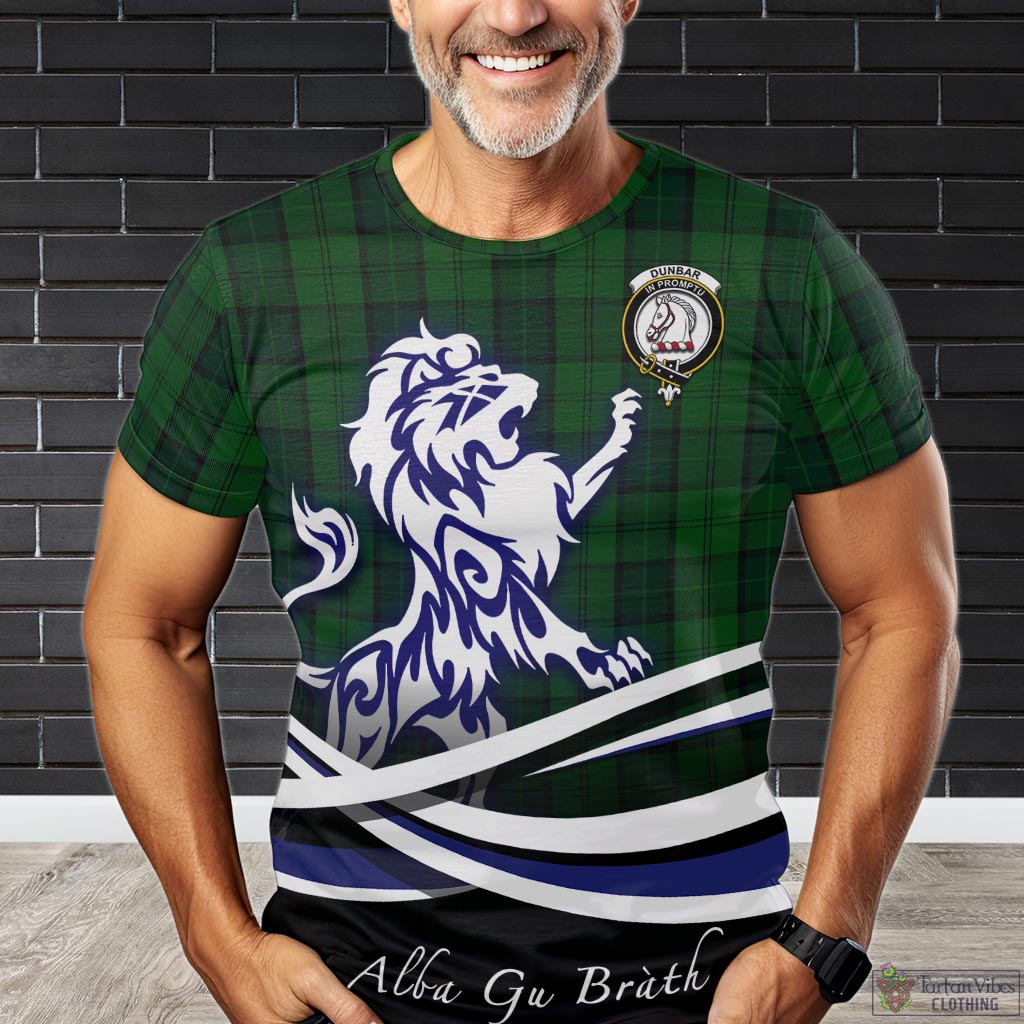 dunbar-hunting-tartan-t-shirt-with-alba-gu-brath-regal-lion-emblem