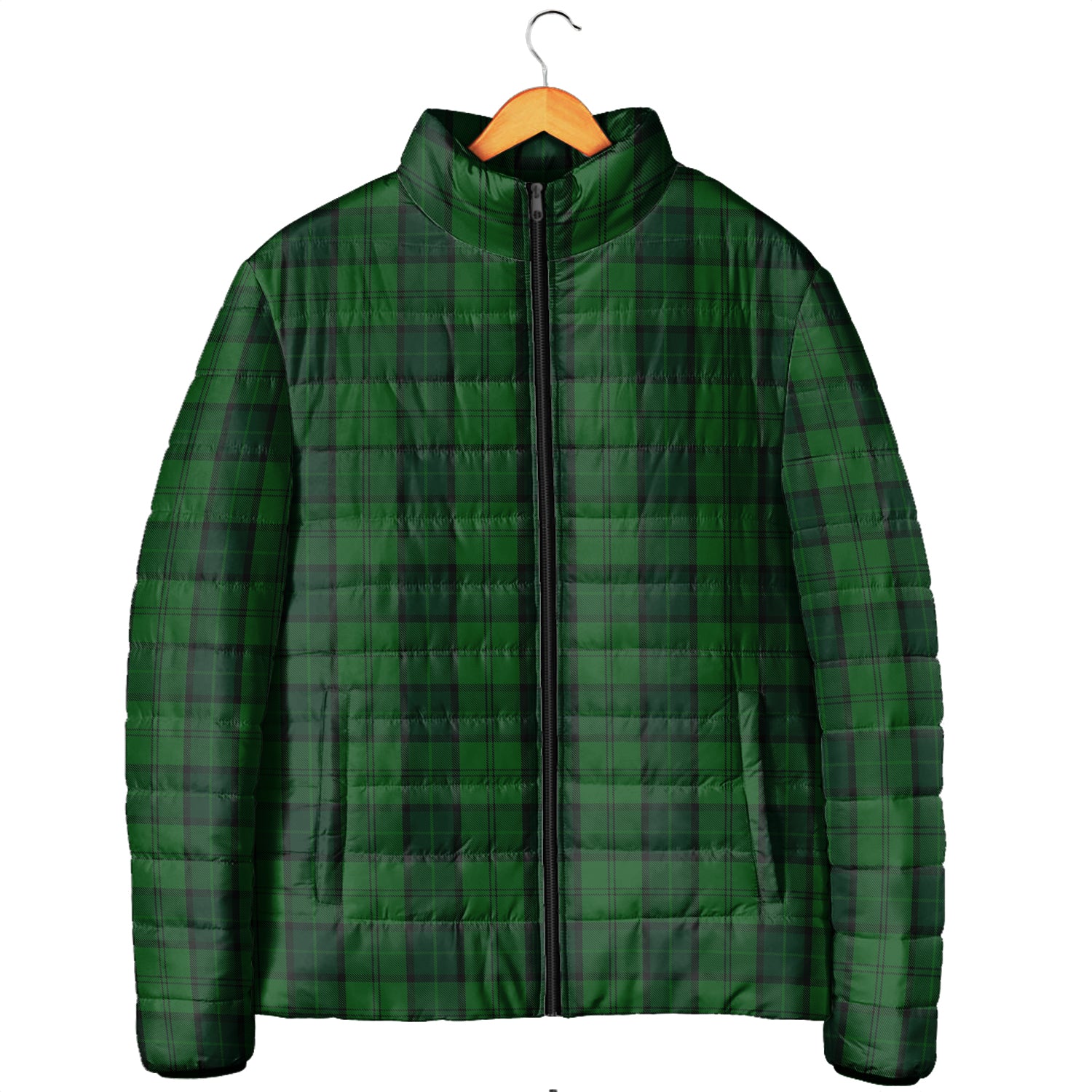 Dunbar Hunting Tartan Padded Jacket Men's Padded Jacket - Tartan Vibes Clothing