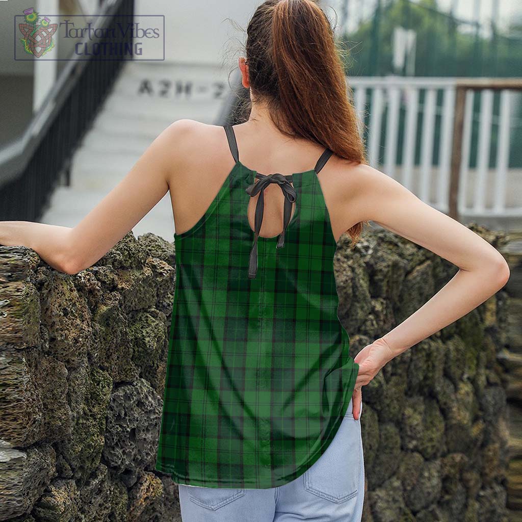 Tartan Vibes Clothing Dunbar Hunting Tartan Loose Halter Neck Camisole