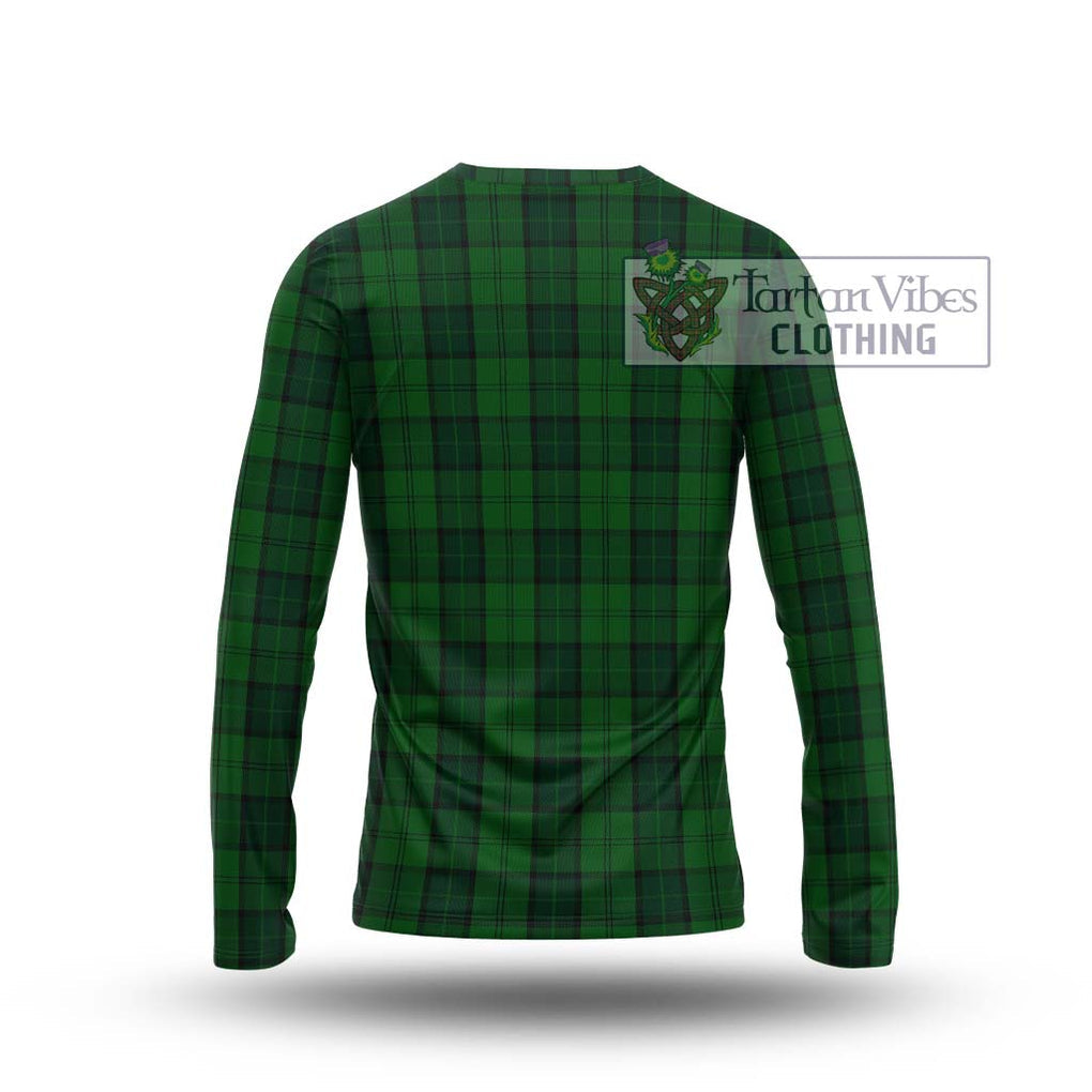 Dunbar Hunting Tartan Long Sleeve T-Shirt with Family Crest DNA In Me Style - Tartanvibesclothing Shop