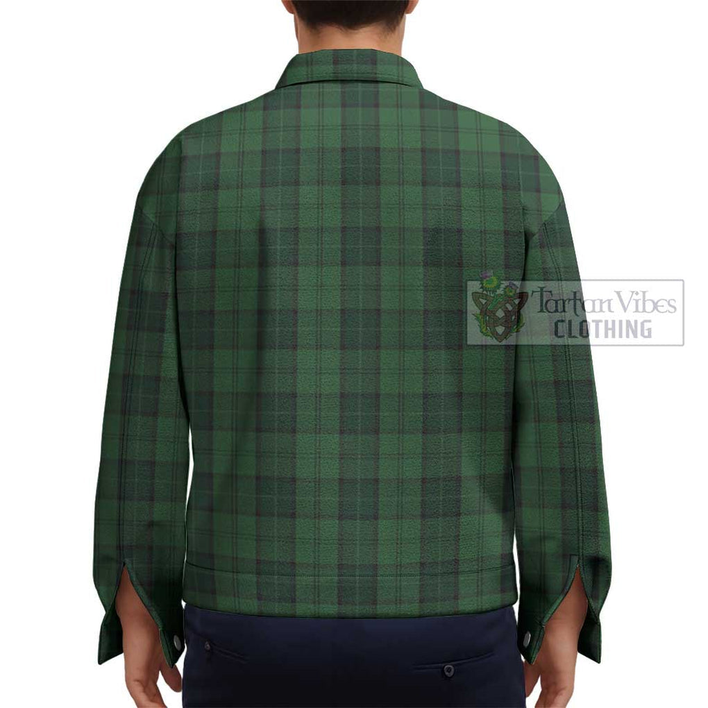 Dunbar Hunting Tartan Unisex Lapel Cotton Jacket - Tartan Vibes Clothing