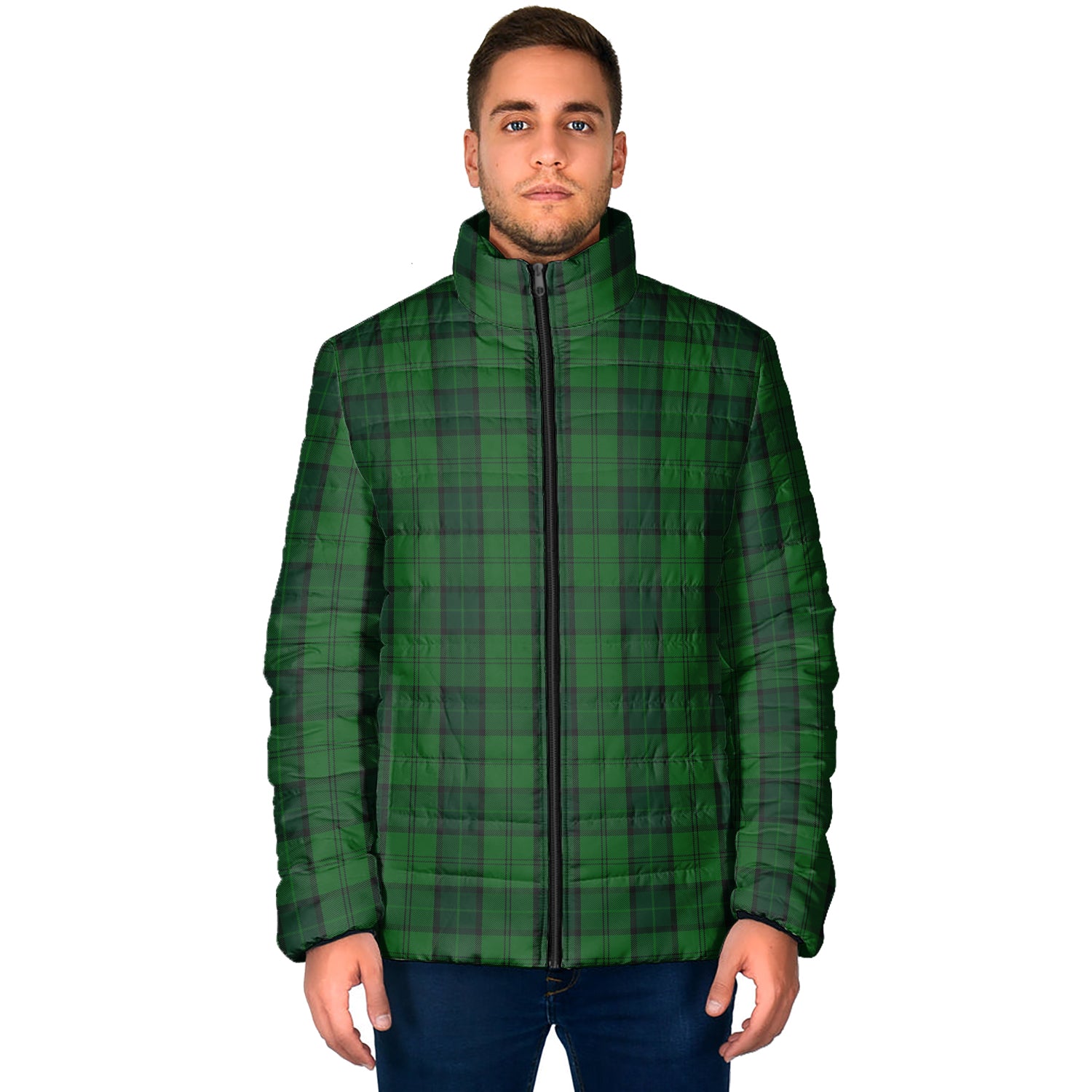 Dunbar Hunting Tartan Padded Jacket - Tartan Vibes Clothing