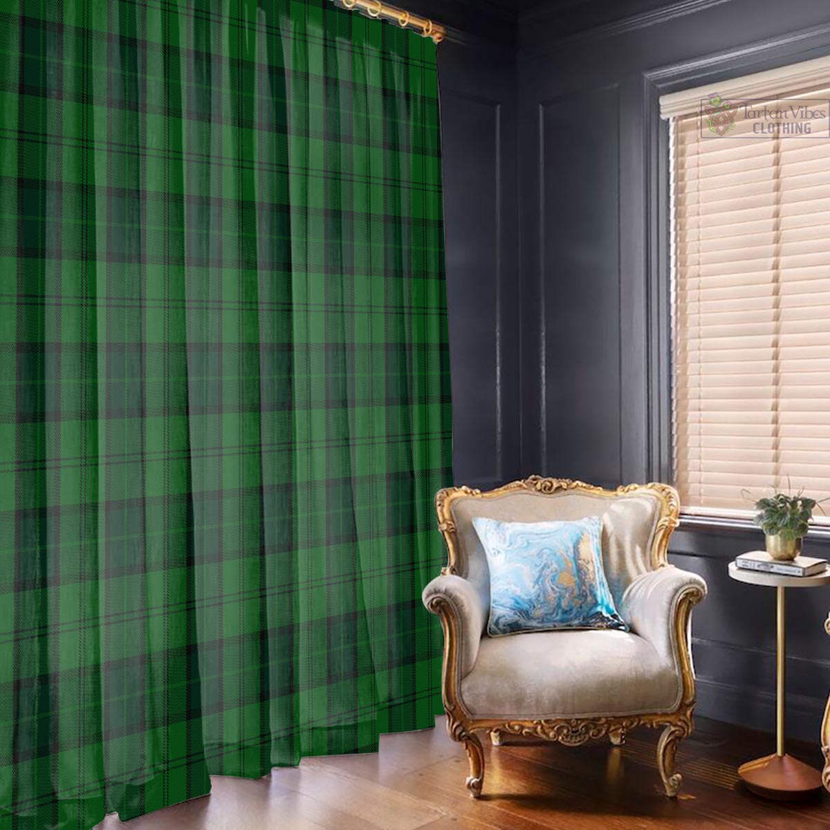 Dunbar Hunting Tartan Window Curtain