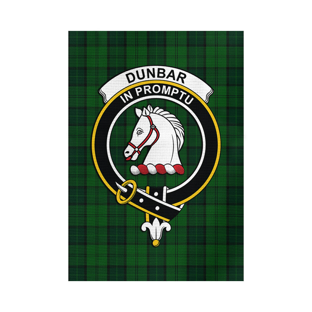 Dunbar Hunting Tartan Flag with Family Crest - Tartan Vibes Clothing