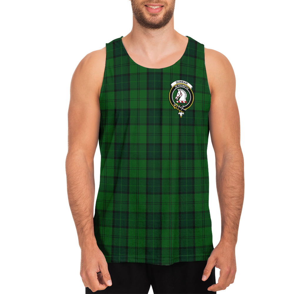 dunbar-hunting-tartan-mens-tank-top-with-family-crest