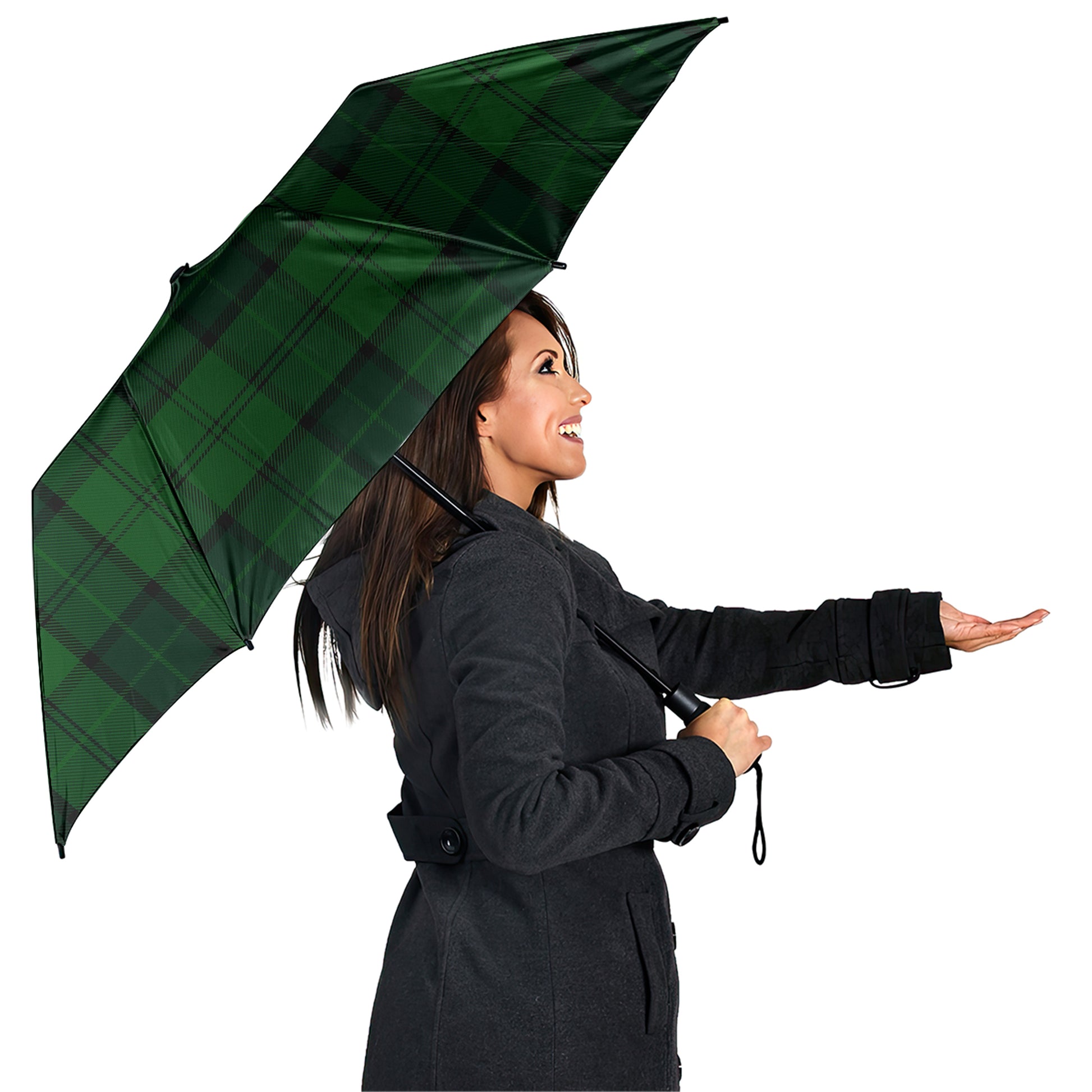 Dunbar Hunting Tartan Umbrella - Tartanvibesclothing