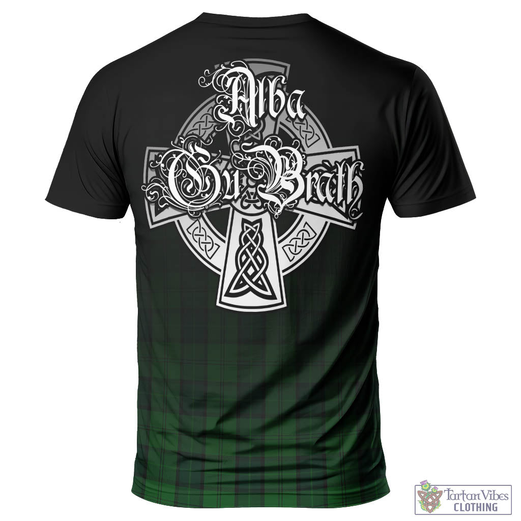 Tartan Vibes Clothing Dunbar Hunting Tartan T-Shirt Featuring Alba Gu Brath Family Crest Celtic Inspired