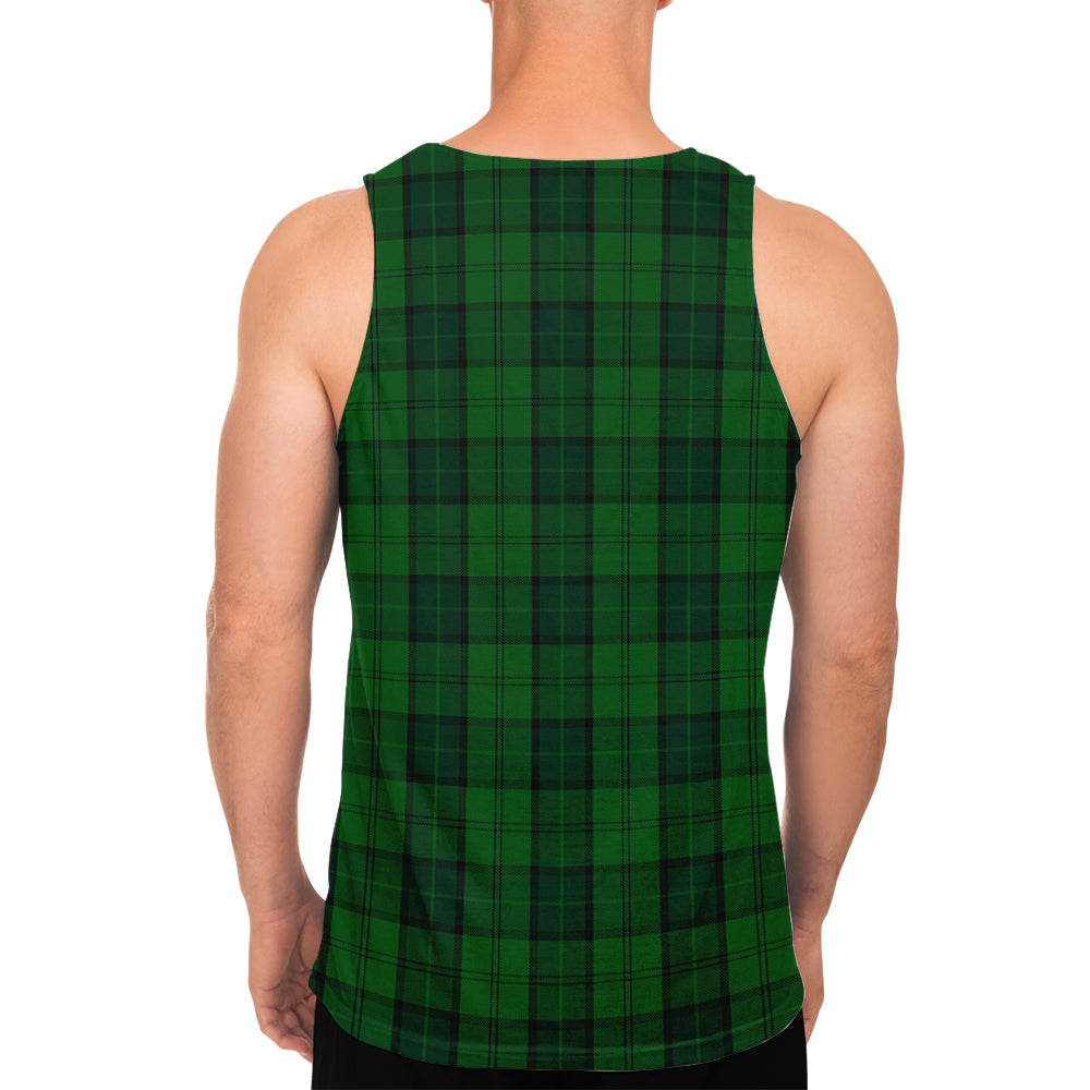 dunbar-hunting-tartan-mens-tank-top-with-family-crest