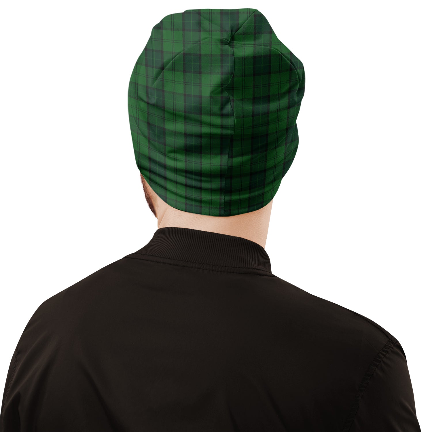 Dunbar Hunting Tartan Beanies Hat with Family Crest - Tartan Vibes Clothing