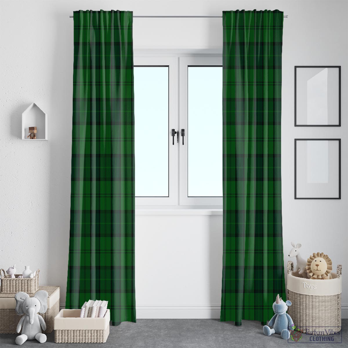 Dunbar Hunting Tartan Window Curtain