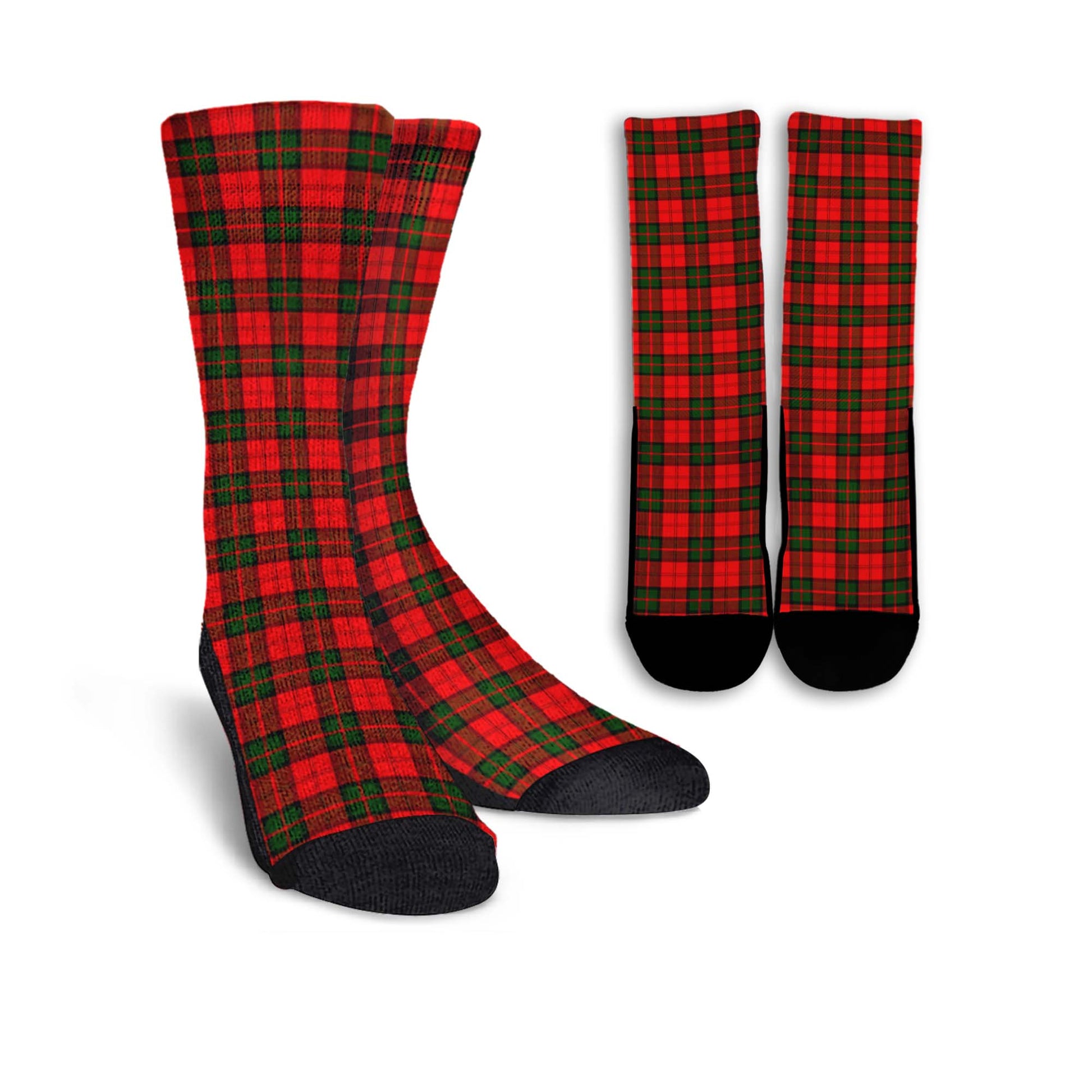 Dunbar Modern Tartan Crew Socks - Tartanvibesclothing