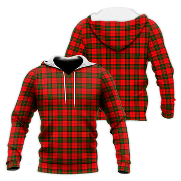 Dunbar Modern Tartan Knitted Hoodie