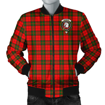 Dunbar Modern Tartan Bomber Jacket with Family Crest