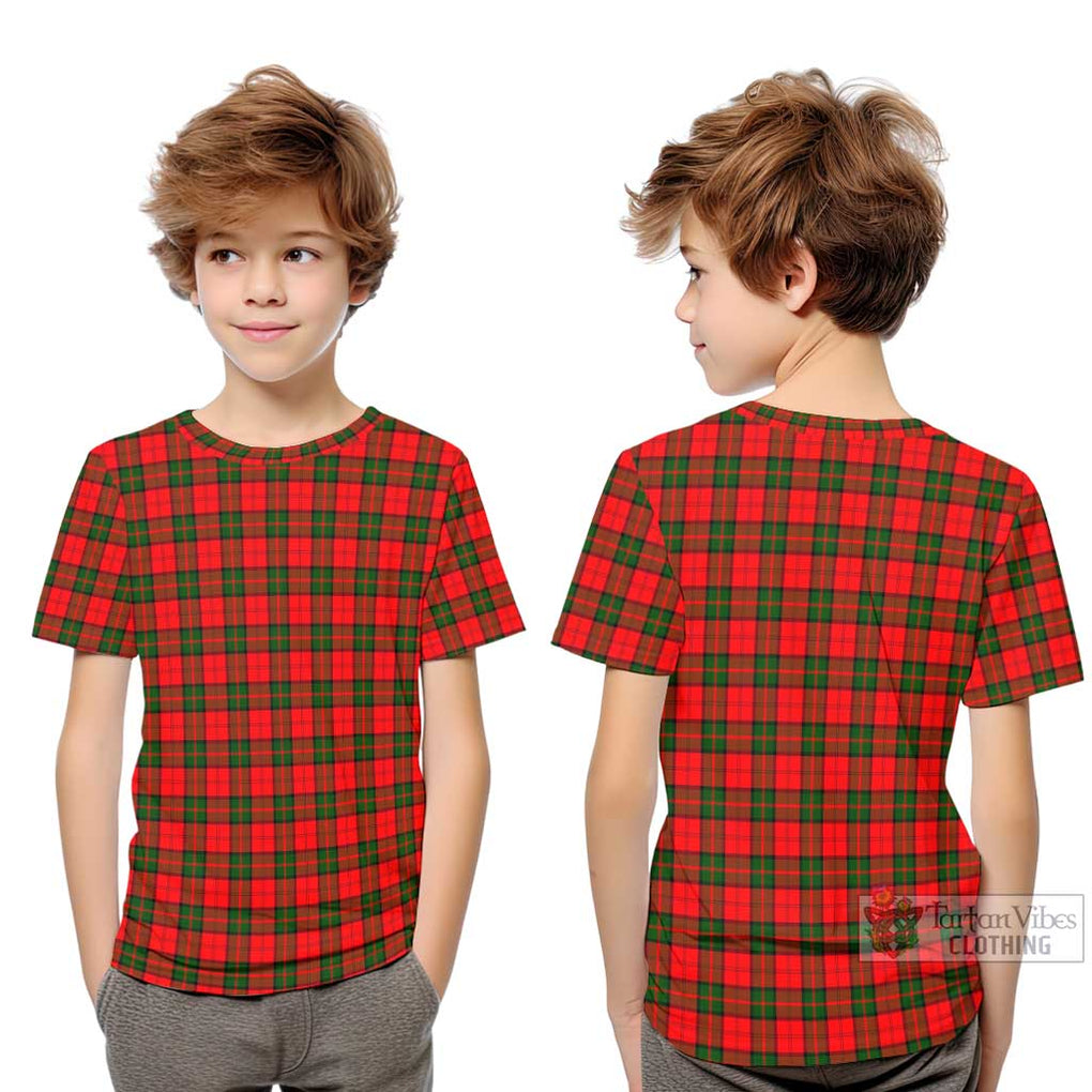 Dunbar Modern Tartan Kid T-Shirt Youth XL Size14 - Tartanvibesclothing Shop