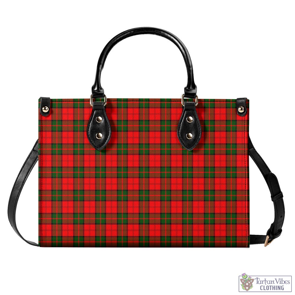 Tartan Vibes Clothing Dunbar Modern Tartan Luxury Leather Handbags