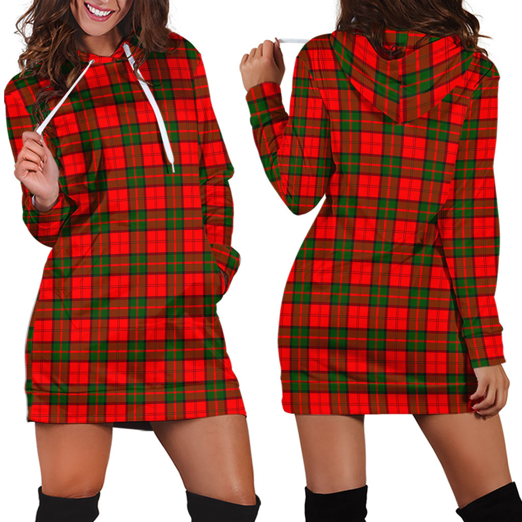 Dunbar Modern Tartan Hoodie Dress - Tartanvibesclothing