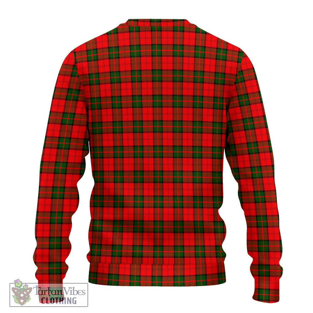 Dunbar Modern Tartan Knitted Sweater with Family Crest DNA In Me Style - Tartanvibesclothing Shop